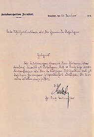 Brief von 1914